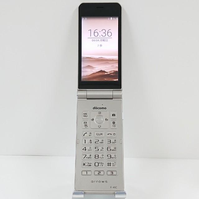 未使用品 docomo arrows F-41C 携帯電話本体 arrows ケータイ ベーシック F-41C ドコモ ゴールド 送料無料 即決