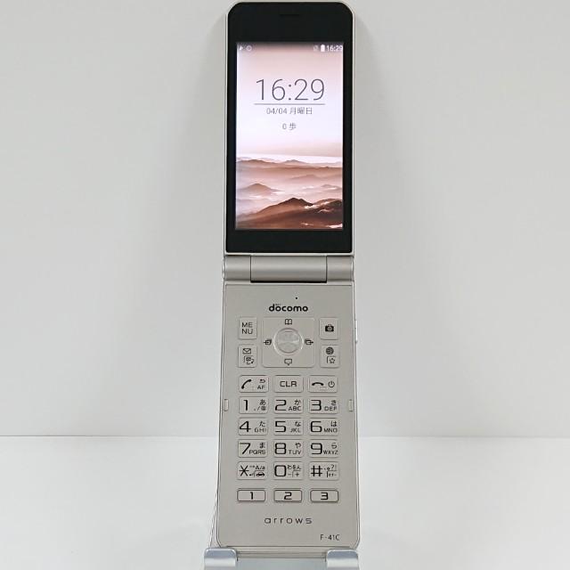 超美品　docomo arrows ケータイ ベーシック F-41C ゴールド arrows ケータイ ベーシック F-41C ドコモ ゴールド 送料無料 即決