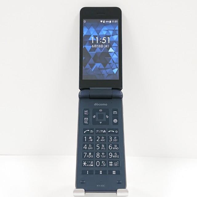 DIGNO ケータイ カメラレス KY-43C ドコモ ブラック 送料無料 即決