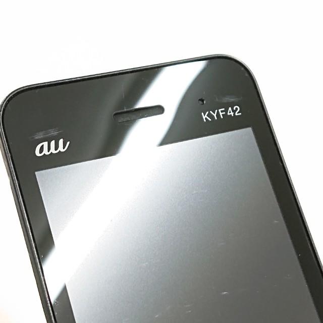 GRATINA KYF42 au ブラック 送料無料 即決 本体 c20669 : アーク