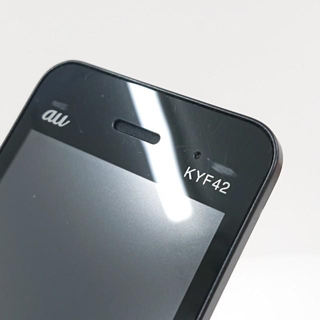 GRATINA KYF42 au ブラック 送料無料 即決 本体 c20678 : アーク