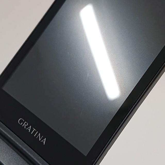 GRATINA KYF42 au ブラック 送料無料 即決 本体 c20682 : アーク
