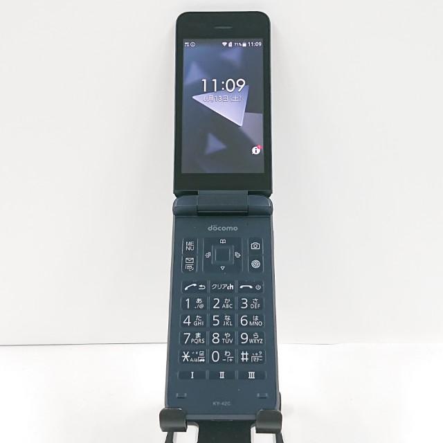 DIGNO ケータイ KY-42C ドコモ ブラック 送料無料 即決 本体 c20708