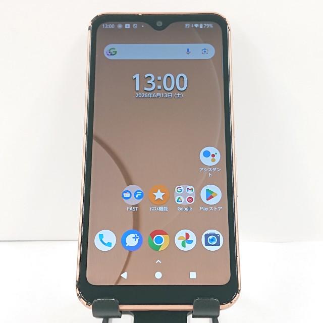 arrows FCG01 ゴールド スマートフォン 本体（美品） arrows We FCG01 au ローズゴールド 送料無料 即決 本体 c20715