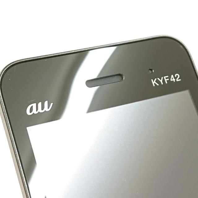 GRATINA KYF42 au ブラック 送料無料 即決 本体 c20839 : アーク