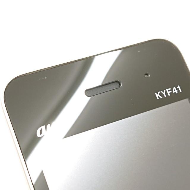 かんたんケータイ KYF41 au シャンパンゴールド 送料無料 即決 本体
