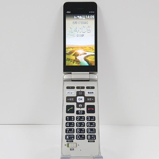 かんたんケータイ KYF41 au シャンパンゴールド 送料無料 即決 本体