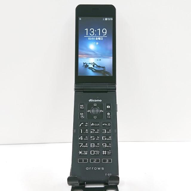 arrows ケータイ F-03L ドコモ ブラック 送料無料 即決 本体 c20889