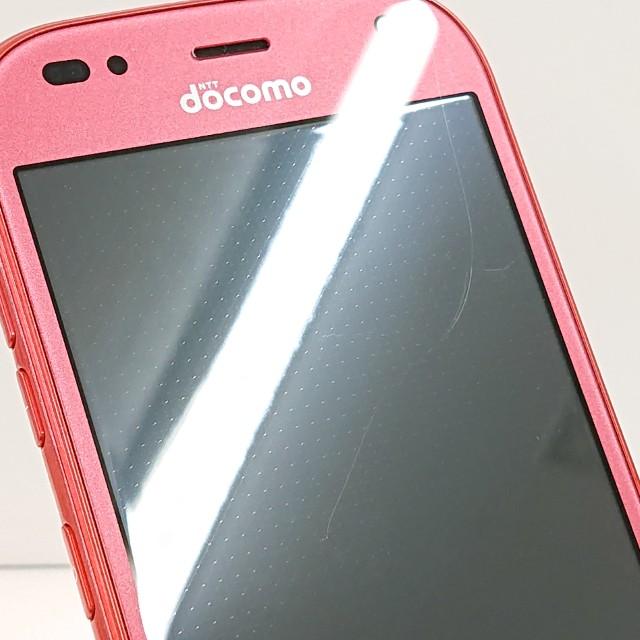 らくらくスマートフォン F-42A ドコモ ピンク 送料無料 即決 本体