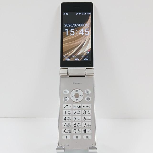 【美品】docomo AQUOS ケータイ SH-02L ゴールド AQUOS ケータイ SH-02L ドコモ ゴールド 送料無料 即決 本体 c20997