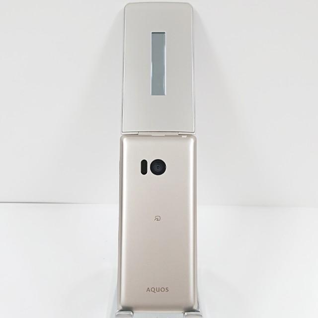 AQUOS ケータイ SH-02L ドコモ ゴールド 送料無料 即決 本体 c20997