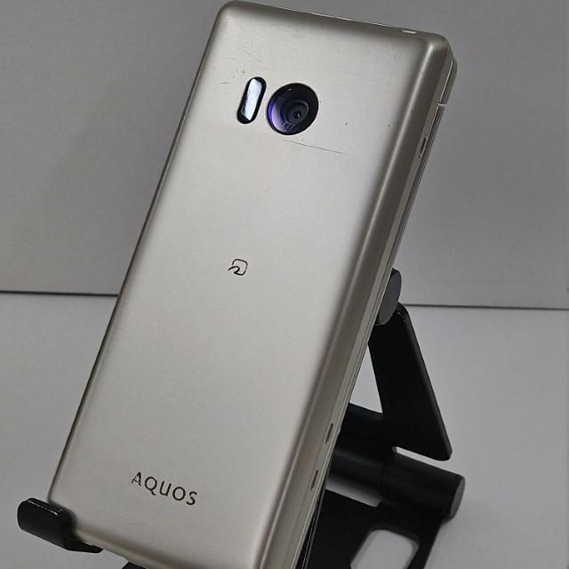 AQUOS ケータイ SH-02L ドコモ ゴールド 送料無料 即決 本体 c21013