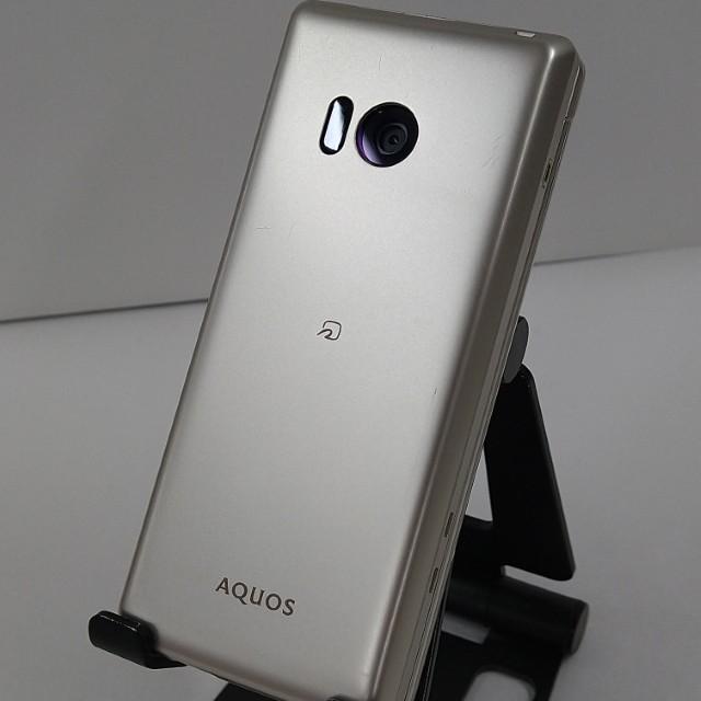 AQUOS ケータイ SH-02L ドコモ ゴールド 送料無料 即決 本体 c21017