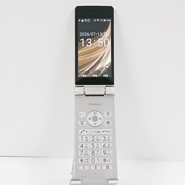 AQUOS ケータイ SH-02L ドコモ ゴールド 送料無料 即決 本体 c21035