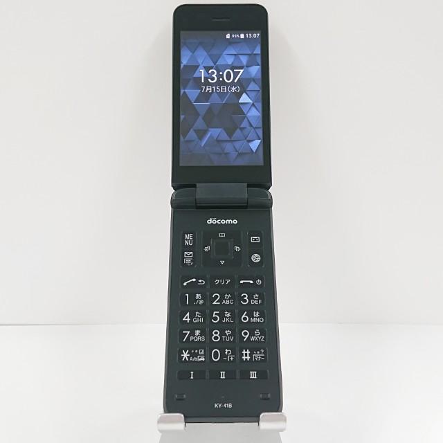 SIMフリー 本体 DIGNOケータイベーシック KY-41B 323J DIGNO ケータイ ベーシック KY-41B ドコモ ブラック 送料無料 即決