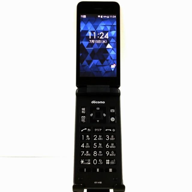 DIGNO ケータイ ベーシック KY-41B ドコモ ブラック 送料無料 即決