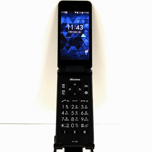 docomo ガラケー ブラック 未使用　KY-41B DIGNO ケータイ ベーシック KY-41B ドコモ ブラック 送料無料 即決