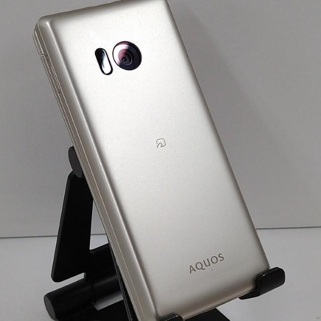 AQUOS ケータイ SH-02L ドコモ ゴールド 送料無料 即決 本体 c21337