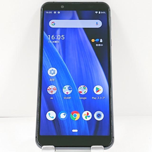 AQUOS sense3 basic SHV48 au ブラック 送料無料 即決 本体 c21345