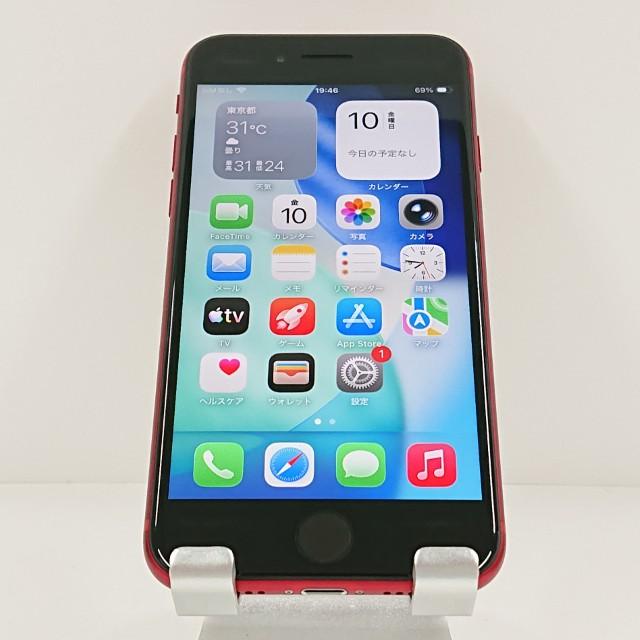 iPhoneSE 第2世代 64GB ドコモ レッド 送料無料 即決 本体 c21405