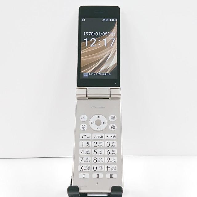 【良品】SH-02L AQUOS ゴールド 本体 AQUOS ケータイ SH-02L ドコモ ゴールド 送料無料 即決 本体 c21435