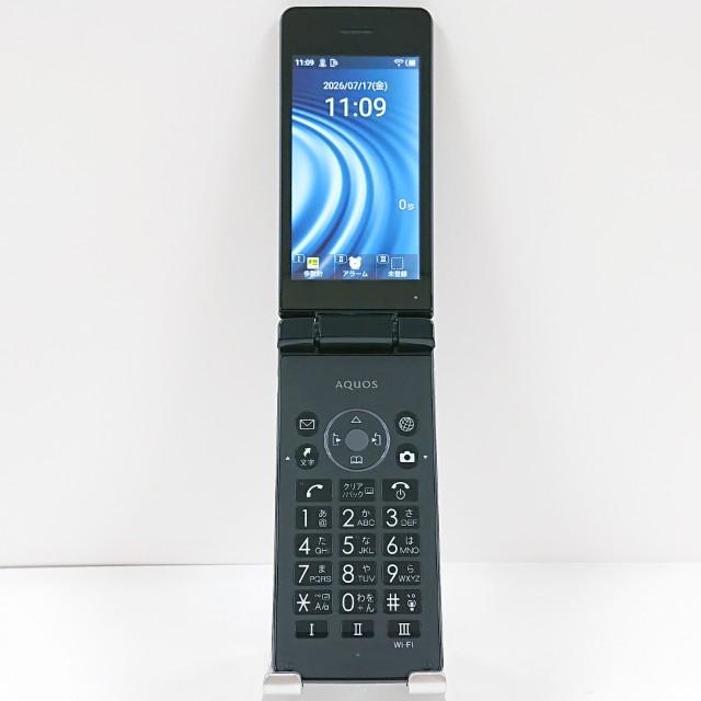 AQUOS ケータイ4 A205SH ブラック 本体 充電器付き AQUOS ケータイ4 A205SH SoftBank ブラック 送料無料 即決 本体 c21563