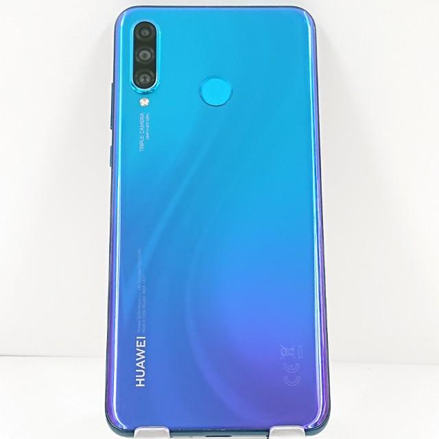 HUAWEI P30 lite 本体 ブルー HUAWEI P30 lite MAR-LX2J Y!mobile ピーコックブルー 送料無料 即決