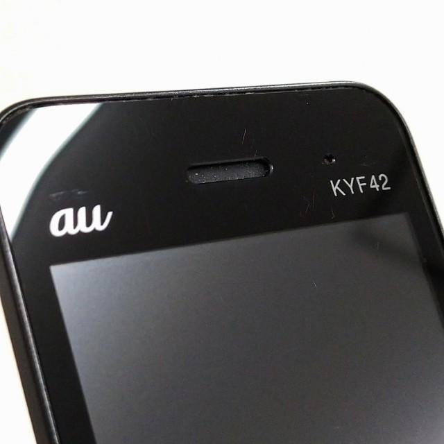 訳アリ品】GRATINA KYF42 au ブラック 送料無料 即決 本体 c22116