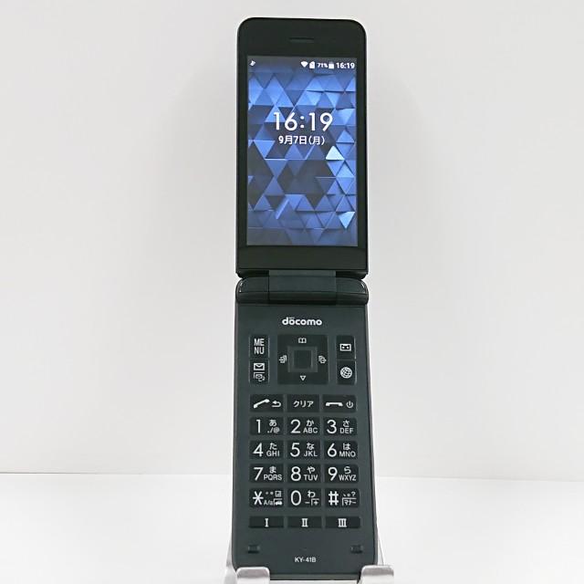 SIMフリー 本体 DIGNOケータイベーシック KY-41B 323J DIGNO ケータイ ベーシック KY-41B ドコモ ブラック 送料無料 即決