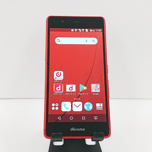 arrows Be F-05J ドコモ レッド 送料無料 即決 本体 c22462 : アーク