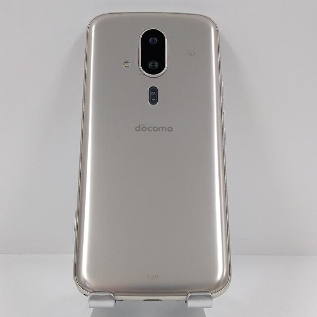 らくらくスマートフォン F-53E ドコモ ゴールド 送料無料 即決 本体