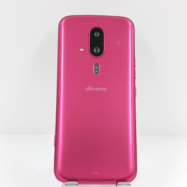 らくらくスマートフォン F-53E ドコモ ピンク 送料無料 即決 本体