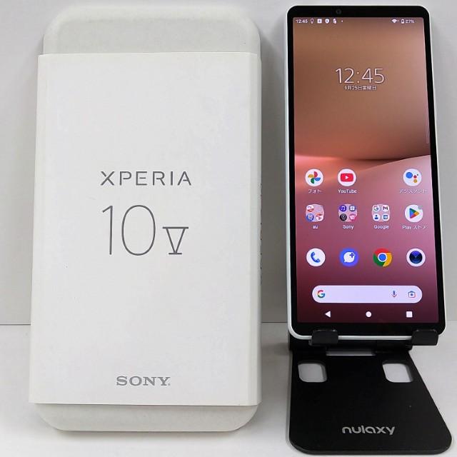 Xperia 10 V SOG11 au ホワイト 送料無料 即決 本体 c22714 : アーク