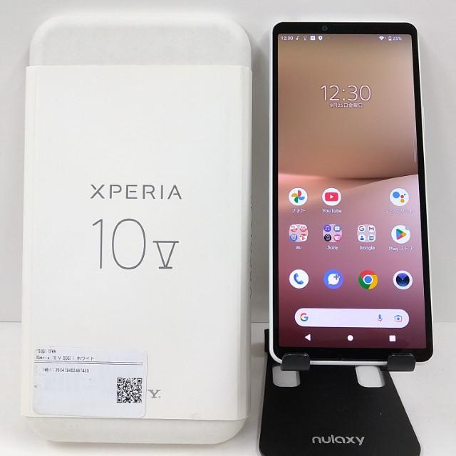 Xperia 10 V SOG11 au ホワイト 送料無料 即決 本体 c22718 : アーク