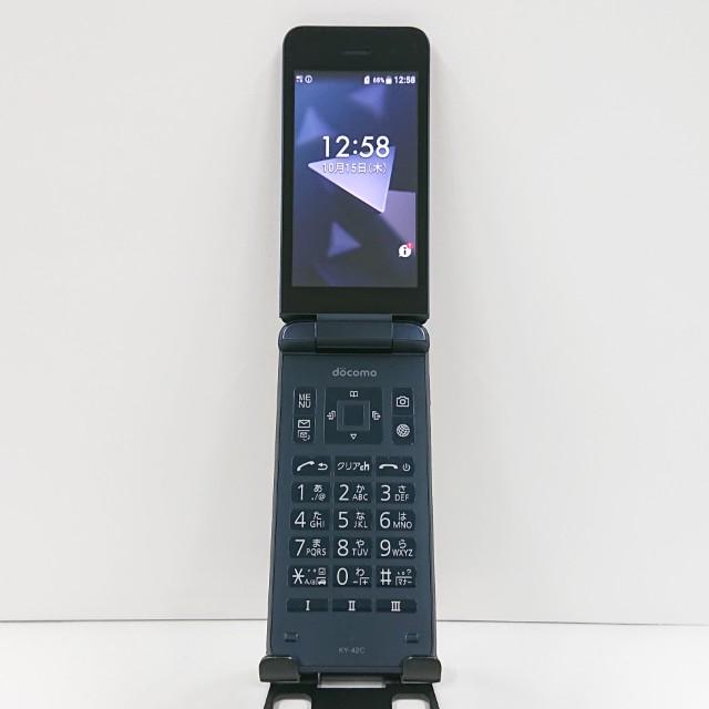 【新品・未使用】docomo DIGNO ケータイ KY-42C ブラック DIGNO ケータイ KY-42C ドコモ ブラック 送料無料 即決 本体 c23095