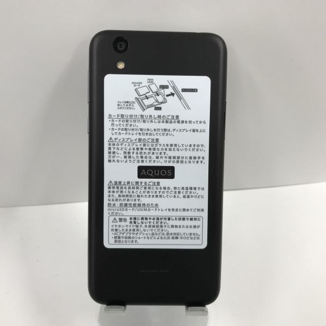 AQUOS sense basic 702SH Softbank ブラック 付属品有 n06038 : アーク