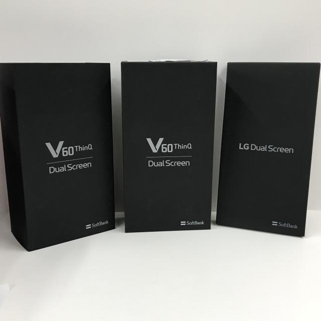 LG V60 ThinQ 5G A001LG SoftBank クラッシーブルー 付属品有 n06131