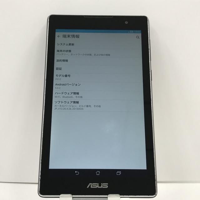 ASUS ZenPad C 7.0 Z170C ブラック 本体 n06342 : アークマーケット
