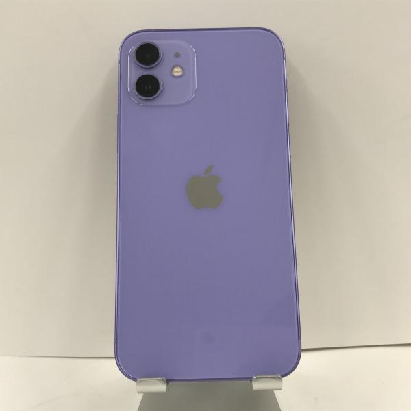 iPhone12 64GB SIMロック解除済み パープル 送料無料 本体 n06803