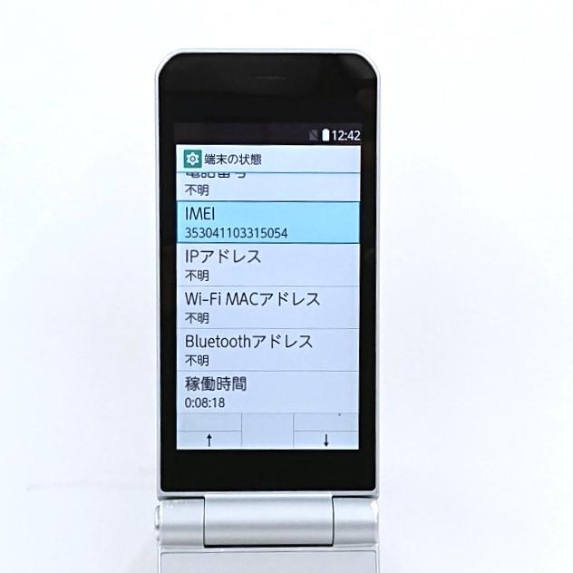 arrows ケータイ F-03L docomo シルバー 送料無料 即決 本体 n07290