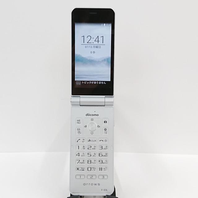 docomo arrows F-03L シルバー折りたたみ式 富士通 arrows ケータイ F-03L [シルバー] 価格比較 - 価格.com