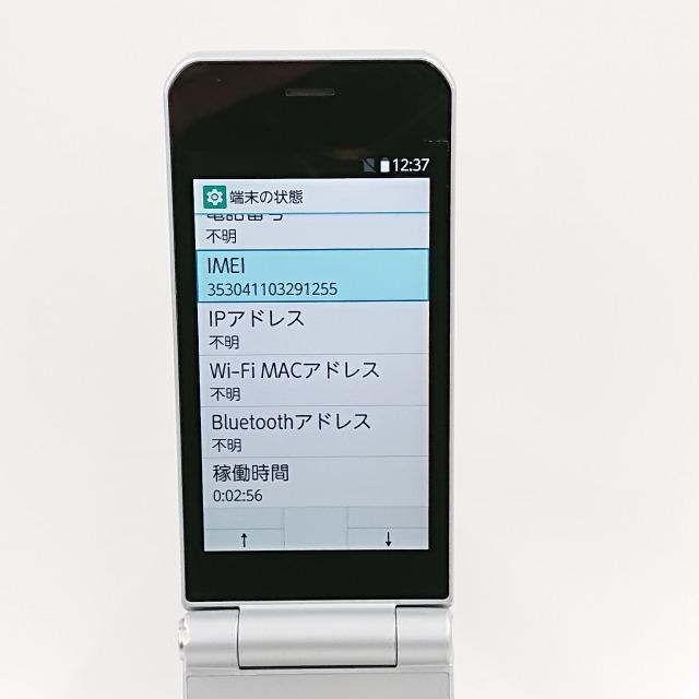 arrows ケータイ F-03L docomo シルバー 送料無料 即決 本体 n07296