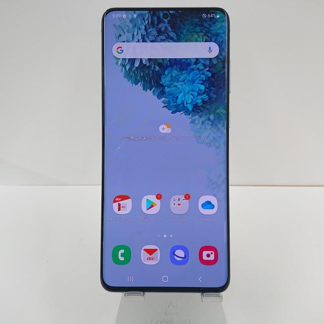 au Galaxy S20+ 5G SCG02 クラウドブルー　スマートフォン Galaxy S20+ 5G SCG02 au クラウドブルー 送料無料 即決 本体 n08039