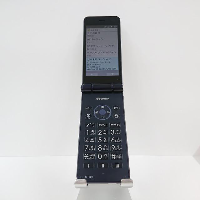 AQUOS ケータイ SH-02K docomo ブルーブラック 送料無料 即決 本体