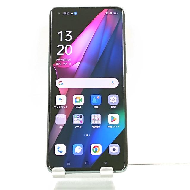 OPPO Find X3 Pro OPG03 au グロスブラック 送料無料 即決 本体 n09873 