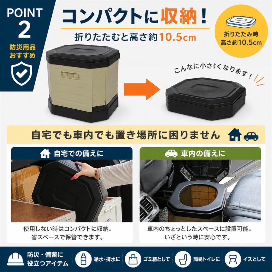防災士監修】 防災トイレテントセット 簡易トイレ防災 簡易トイレ