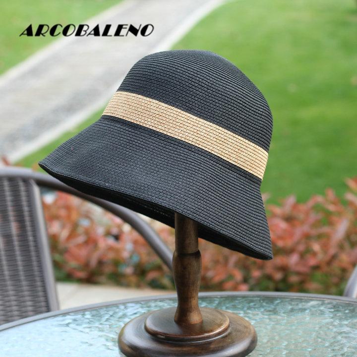 帽子 麦わら帽子 レディース麦わら帽子 メンズ ハット 折りたたみ 帽子 大きいサイズ ストローハット ゴルフ 夏 蒸れない 日よけ エレガント 春 秋 Jhc065 Arcobaleno 通販 Yahoo ショッピング