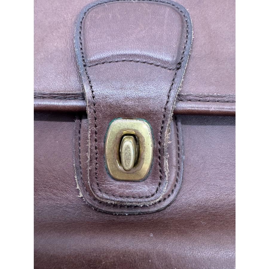 COACH コーチ グローブレザー オールドコーチ ブリーフケース ブラウン