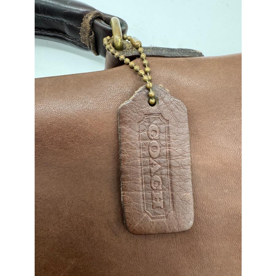 COACH コーチ グローブレザー オールドコーチ ブリーフケース ブラウン