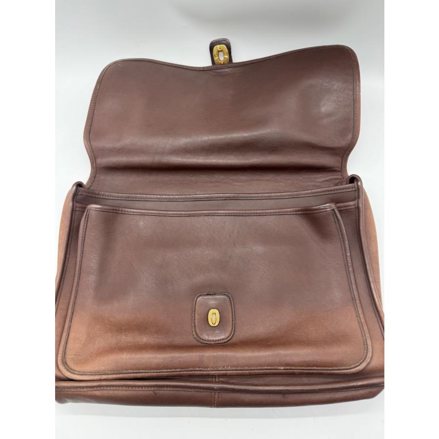 COACH コーチ グローブレザー オールドコーチ ブリーフケース ブラウン